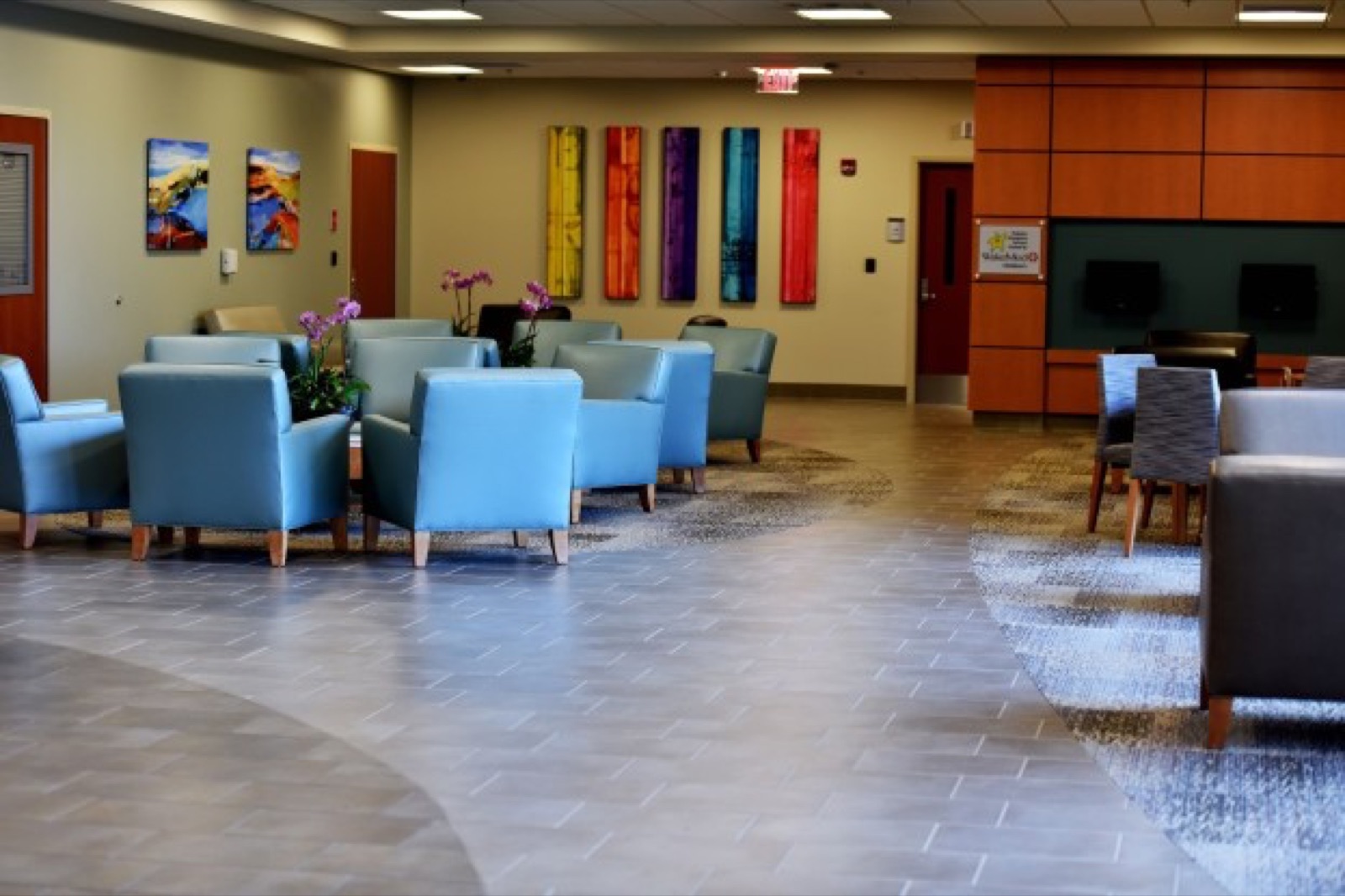 Wake Med tile and stone project