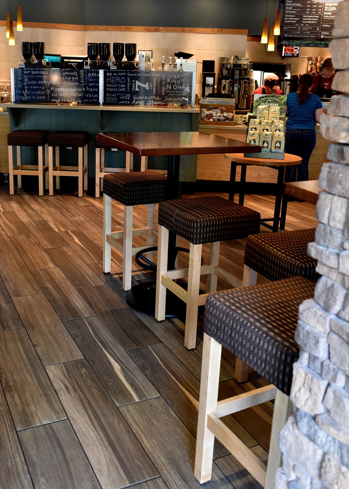 Caribou Coffee, project photograph 6